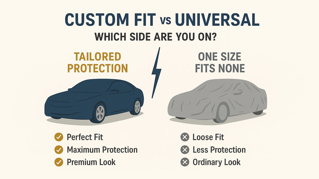 Custom Fit Car Covers vs Universal Car Covers: Which One Should You Buy?
