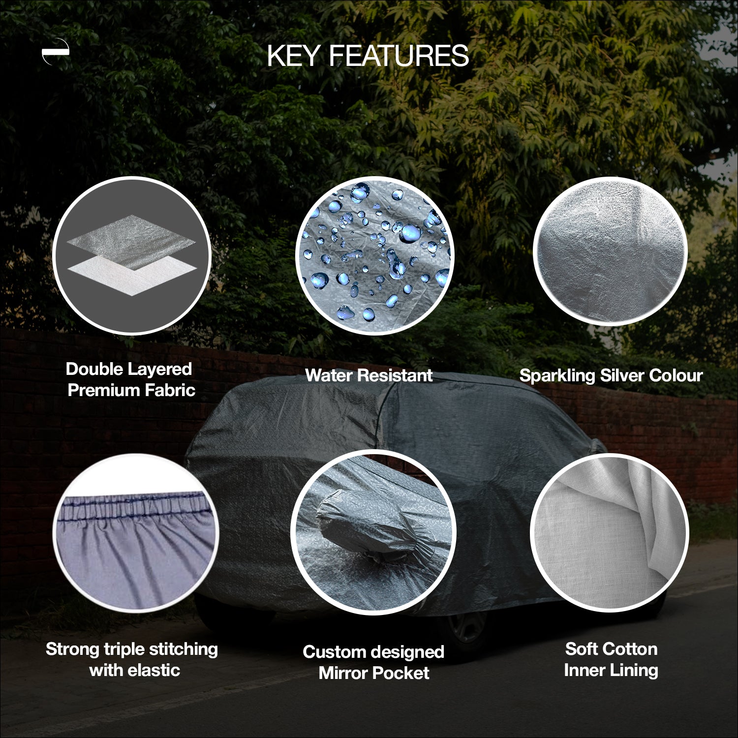 OENUM Classique Car Cover for Audi A4