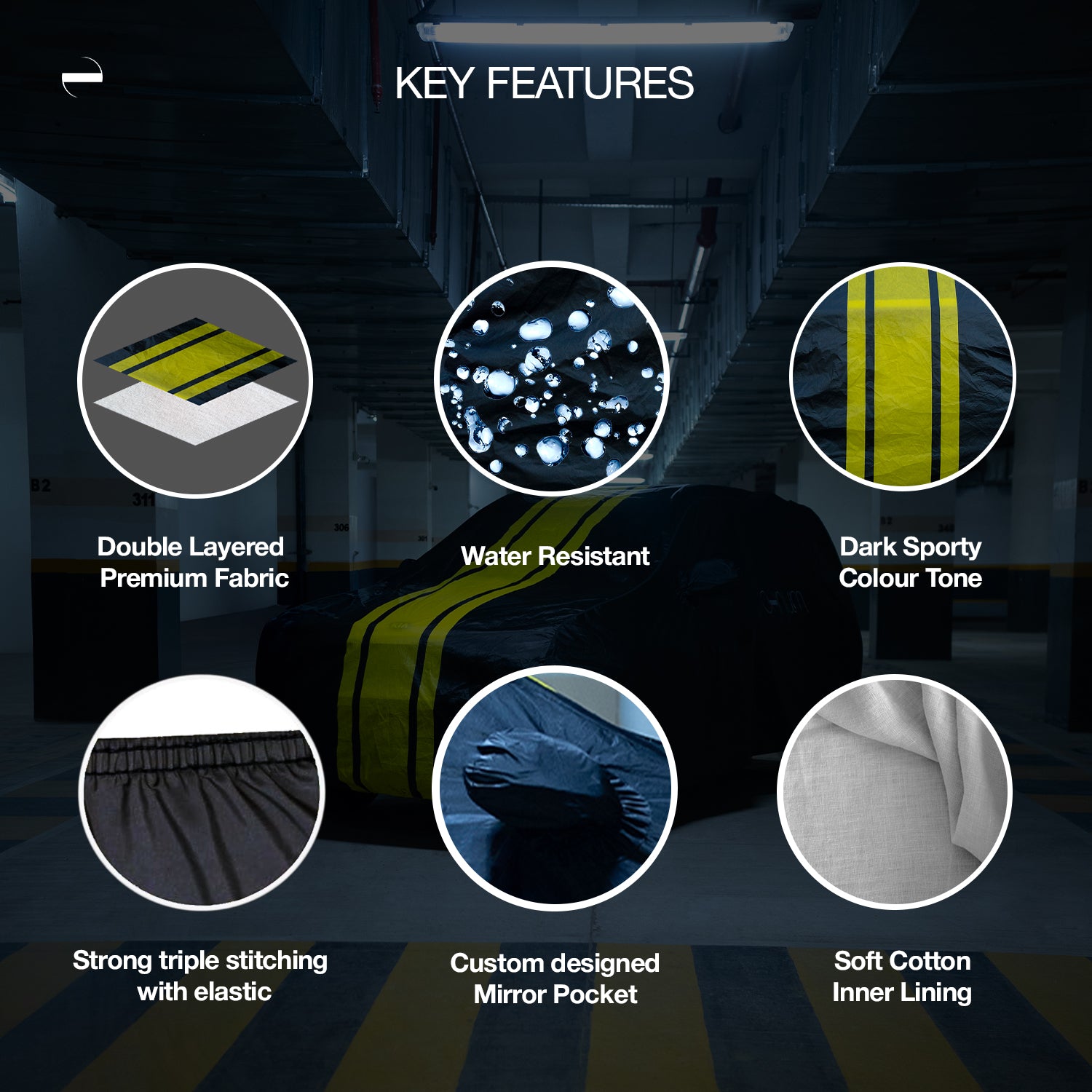 OENUM Radiance Car Cover for Audi A6